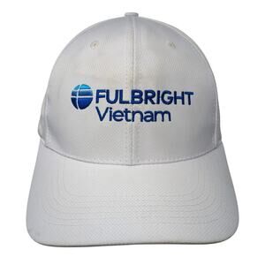 Fulbright Vietnam Slideback Baseball Cap White One Size Adjustable Ideation